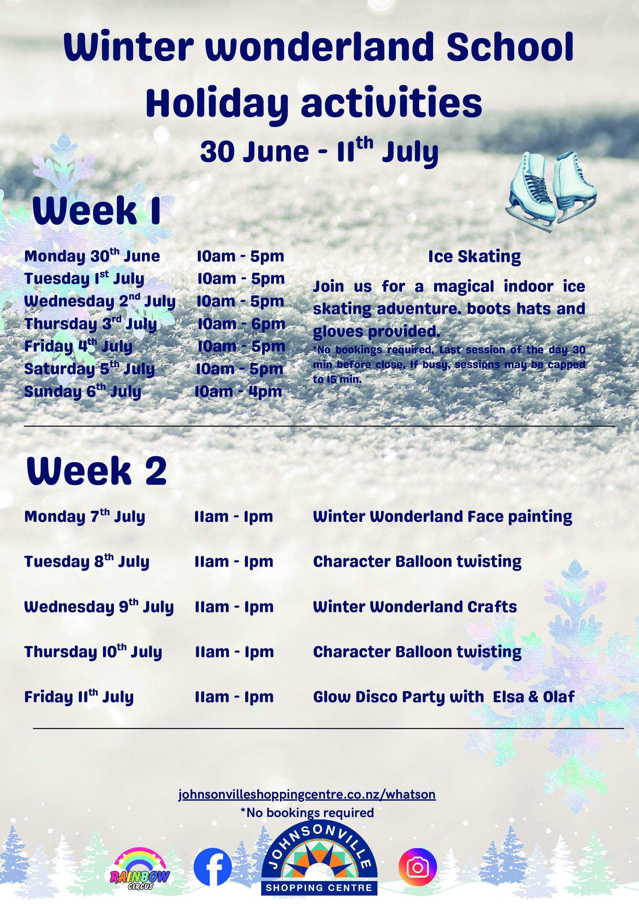 July SH Event Programing Poster